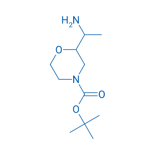 tert-Butyl 2-(1-aminoethyl)morpholine-4-carboxylate 250mg