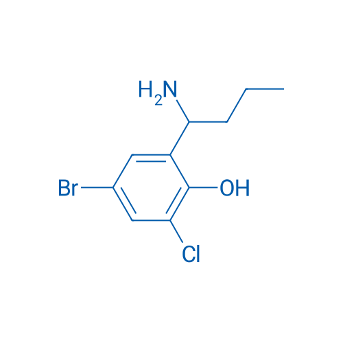 2-(1-Aminobutyl)-4-bromo-6-chlorophenol 1g