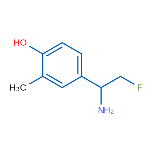 4-(1-Amino-2-fluoroethyl)-2-methylphenol 1g