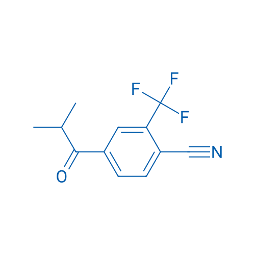 4-ISOBUTYRYL-2-(TRIFLUOROMETHYL)BENZONITRILE 1g