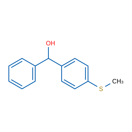 (4-(Methylthio)phenyl)(phenyl)methanol 1g