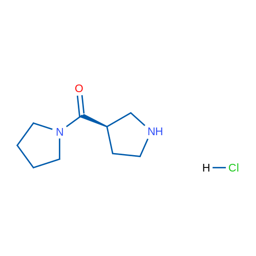 (R)-Pyrrolidin-1-yl(pyrrolidin-3-yl)methanone hydrochloride 1g