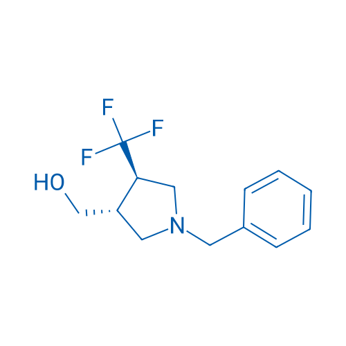 ((3R,4R)-1-Benzyl-4-(trifluoromethyl)pyrrolidin-3-yl)methanol 1g