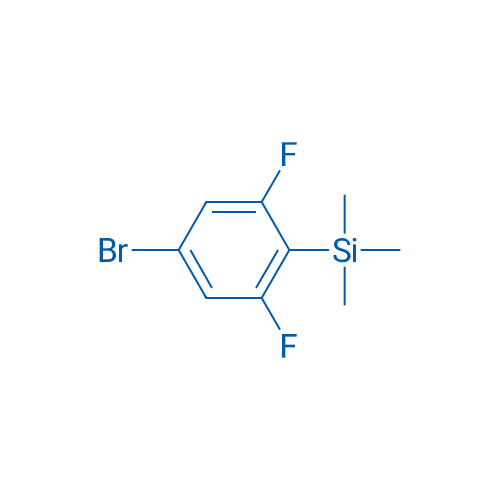 (4-Bromo-2,6-difluorophenyl)trimethylsilane 1g