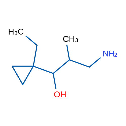 3-Amino-1-(1-ethylcyclopropyl)-2-methylpropan-1-ol 1g