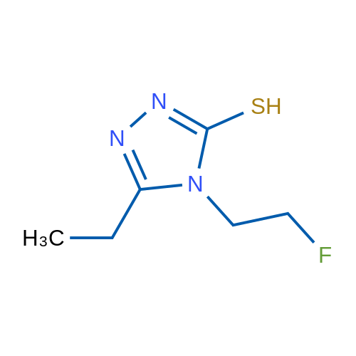 5-Ethyl-4-(2-fluoroethyl)-4H-1,2,4-triazole-3-thiol 1g