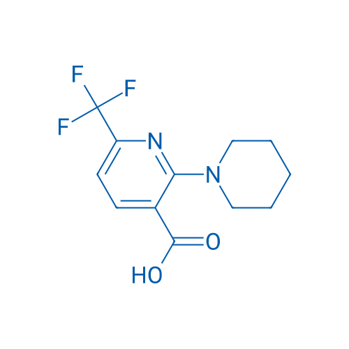 2-(Piperidin-1-yl)-6-(trifluoromethyl)pyridine-3-carboxylic acid 1g