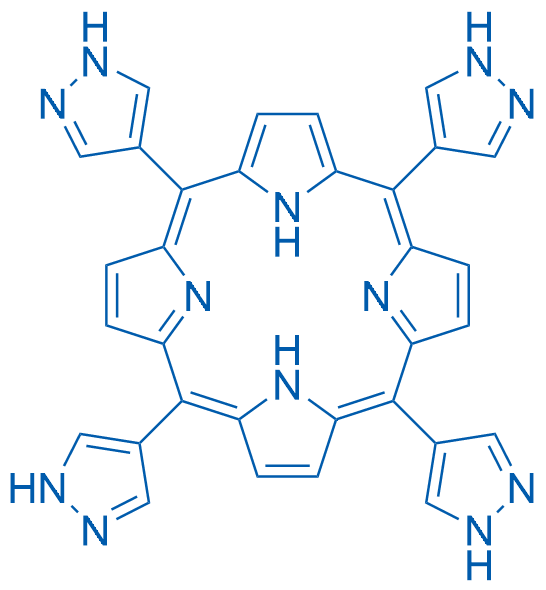 5,10,15,20-Tetra-1H-pyrazol-4-yl-21H,23H-porphine 100mg