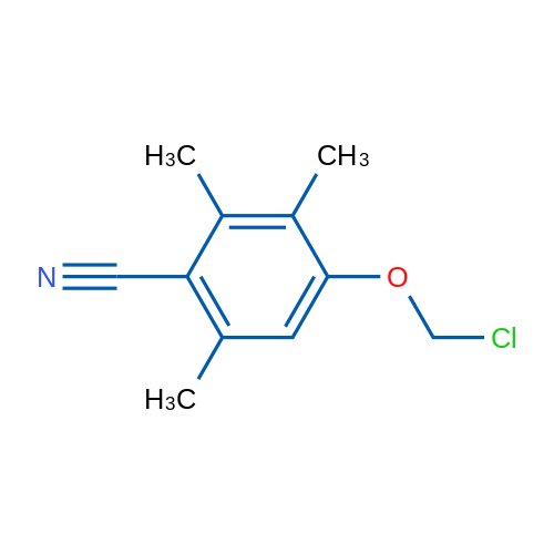 4-(Chloromethoxy)-2,3,6-trimethylbenzonitrile 1g