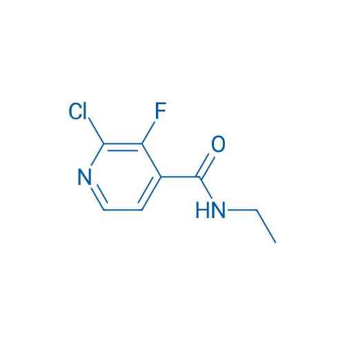 2-Chloro-N-ethyl-3-fluoroisonicotinamide 1g