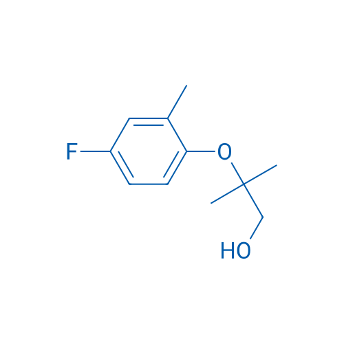 2-(4-Fluoro-2-methylphenoxy)-2-methylpropan-1-ol 5g