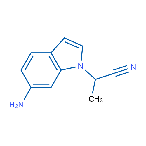 2-(6-Amino-1H-indol-1-yl)propanenitrile 1g