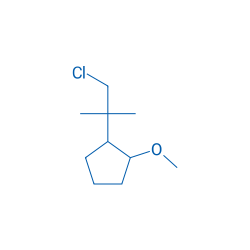 1-(1-Chloro-2-methylpropan-2-yl)-2-methoxycyclopentane 1g