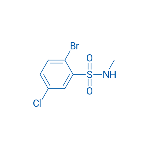2-Bromo-5-chloro-N-methylbenzene-1-sulfonamide 1g