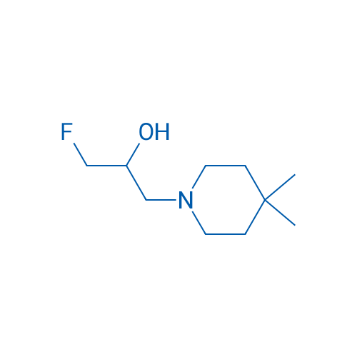 1-(4,4-Dimethylpiperidin-1-yl)-3-fluoropropan-2-ol 1g