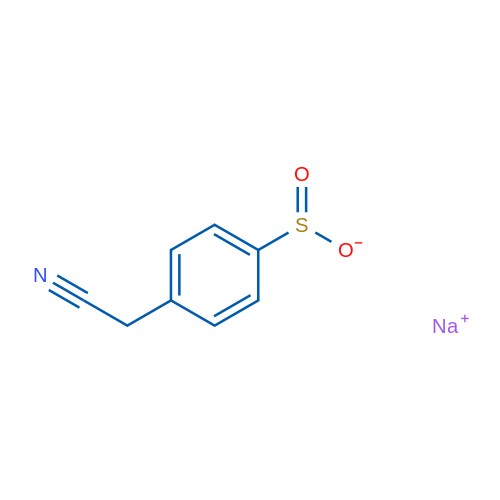 Sodium 4-(cyanomethyl)benzene-1-sulfinate 1g