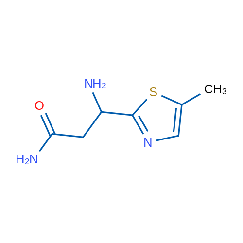 3-Amino-3-(5-methyl-1,3-thiazol-2-yl)propanamide 1g