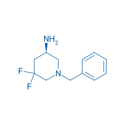 (R)-1-Benzyl-5,5-difluoropiperidin-3-amine 250mg