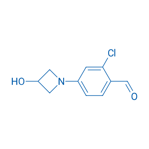 2-Chloro-4-(3-hydroxyazetidin-1-yl)benzaldehyde 1g