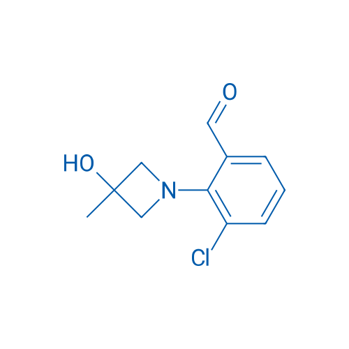 3-Chloro-2-(3-hydroxy-3-methylazetidin-1-yl)benzaldehyde 1g