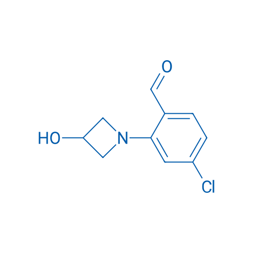 4-Chloro-2-(3-hydroxyazetidin-1-yl)benzaldehyde 1g