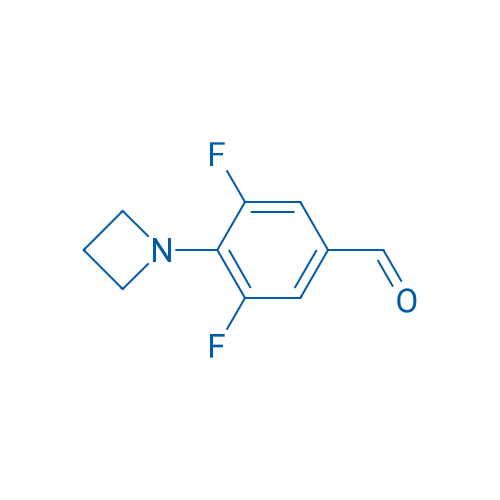 4-(Azetidin-1-yl)-3,5-difluorobenzaldehyde 1g
