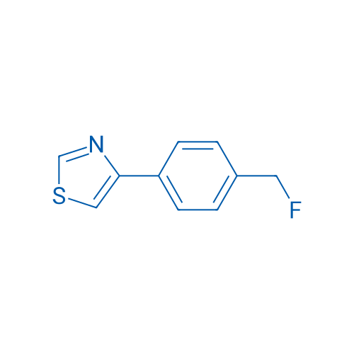 4-(4-(Fluoromethyl)phenyl)thiazole 250mg