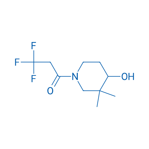 3,3,3-Trifluoro-1-(4-hydroxy-3,3-dimethylpiperidin-1-yl)propan-1-one 1g