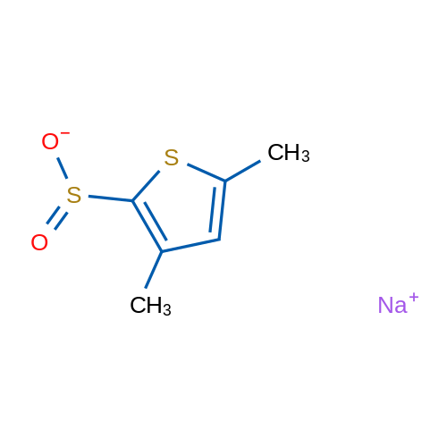 Sodium 3,5-dimethylthiophene-2-sulfinate 1g