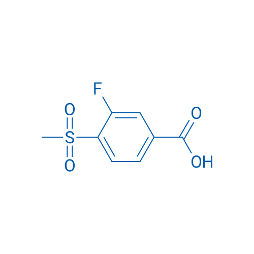 3-Fluoro-4-(methylsulfonyl)benzoic acid 100mg