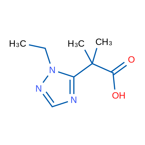 2-(1-Ethyl-1H-1,2,4-triazol-5-yl)-2-methylpropanoic acid 1g