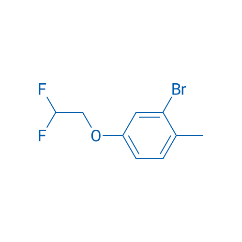 2-Bromo-4-(2,2-difluoroethoxy)-1-methylbenzene 5g