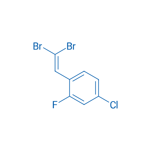 1-(2,2-Dibromovinyl)-4-chloro-2-fluorobenzene 1g