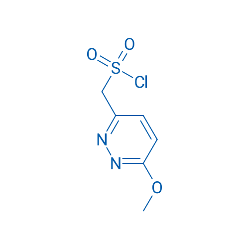 (6-Methoxypyridazin-3-yl)methanesulfonyl chloride 1g