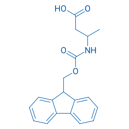 3-((((9H-Fluoren-9-yl)methoxy)carbonyl)amino)butanoic acid 250mg
