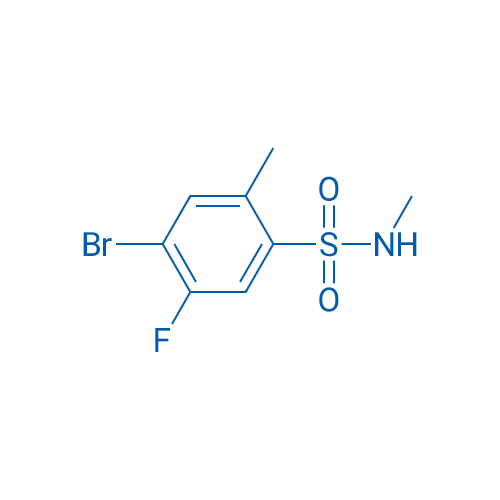 4-Bromo-5-fluoro-N,2-dimethylbenzene-1-sulfonamide 1g
