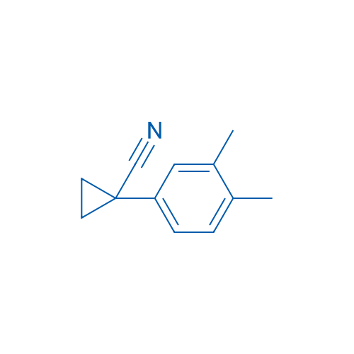 1-(3,4-Dimethylphenyl)cyclopropanecarbonitrile 1g