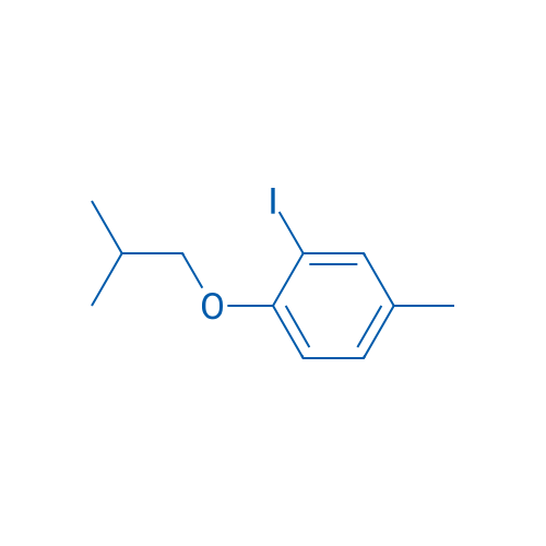 2-Iodo-1-isobutoxy-4-methylbenzene 250mg