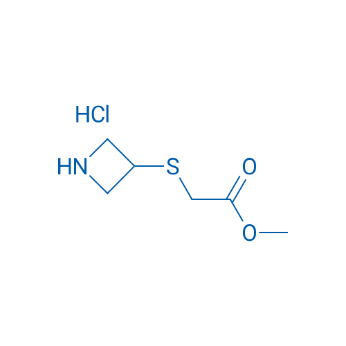 methyl 2-(azetidin-3-ylsulfanyl)acetate hydrochloride 5g