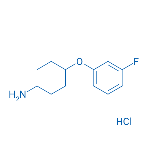 4-(3-Fluorophenoxy)cyclohexan-1-amine hydrochloride 5g