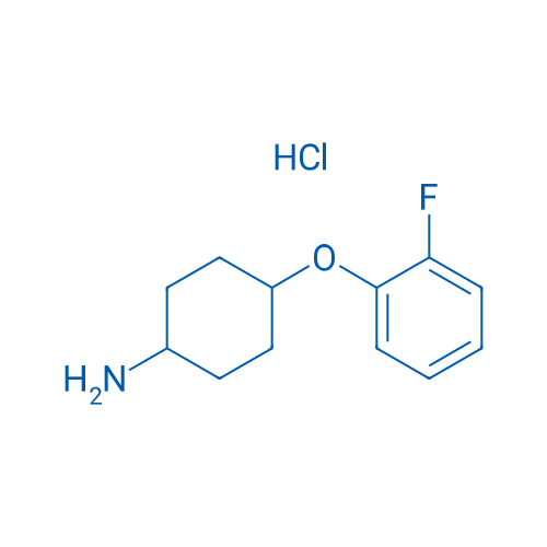 4-(2-Fluorophenoxy)cyclohexan-1-amine hydrochloride 1g