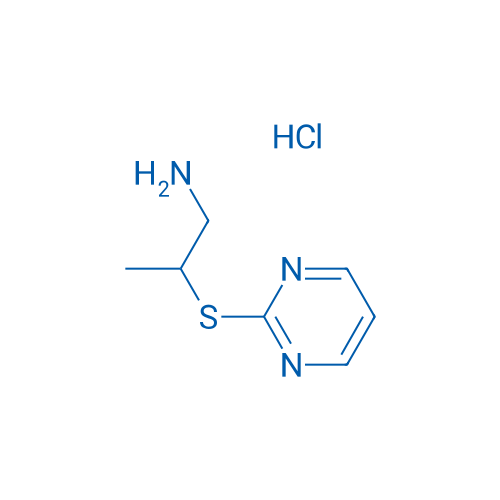 2-(Pyrimidin-2-ylthio)propan-1-amine hydrochloride 1g