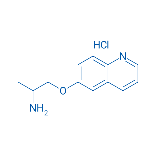 1-(Quinolin-6-yloxy)propan-2-amine hydrochloride 1g