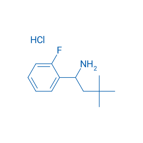 1-(2-Fluorophenyl)-3,3-dimethylbutan-1-amine hydrochloride 1g