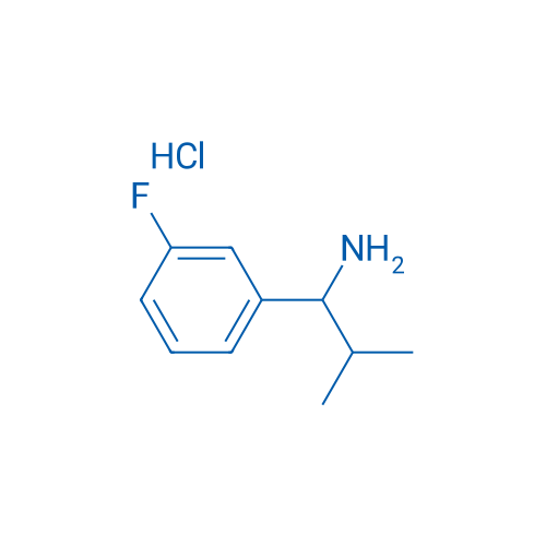 1-(3-Fluorophenyl)-2-methylpropan-1-amine hydrochloride 1g