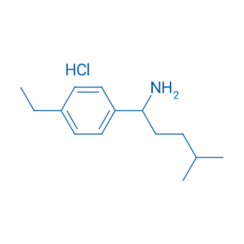 1-(4-Ethylphenyl)-4-methylpentan-1-amine hydrochloride 1g