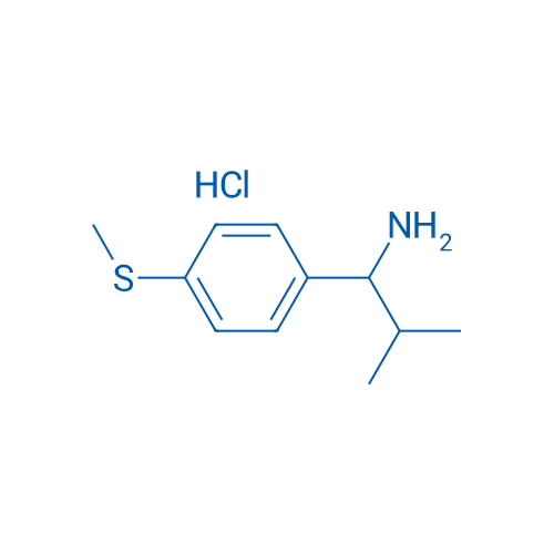 2-Methyl-1-(4-(methylthio)phenyl)propan-1-amine hydrochloride 1g