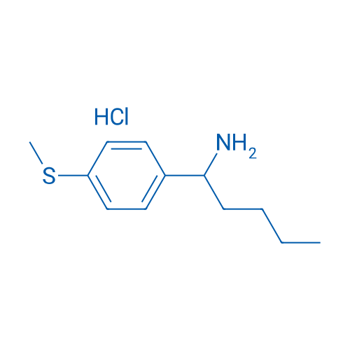 1-(4-(Methylthio)phenyl)pentan-1-amine hydrochloride 1g