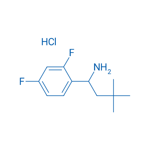 1-(2,4-Difluorophenyl)-3,3-dimethylbutan-1-amine hydrochloride 1g