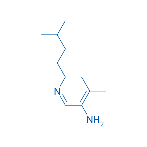 4-Methyl-6-(3-methylbutyl)pyridin-3-amine 1g